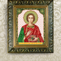 ArtSolo VIA 5068 Св. Мч. Целитель Пантелеймон, схема под бисер