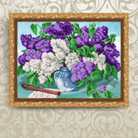 ArtSolo VKA 3054 Сирень, схема под бисер
