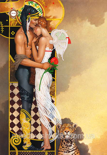 Миледи СЛ-3224 Чувственный пион, схема под бисер