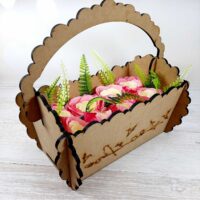 ПА-Ц-001 Корзинка 15*10,5*13,5см 3мм