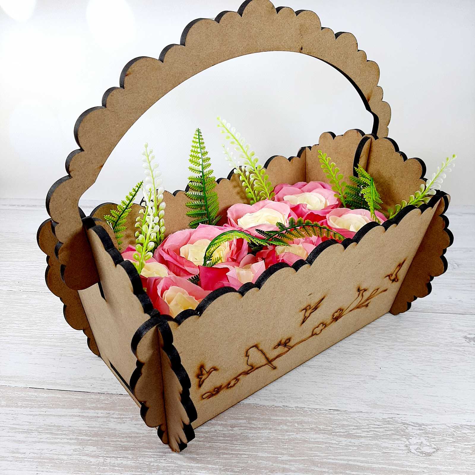 ПА-Ц-001 Корзинка 15*10,5*13,5см 3мм