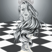 Миледи СЛ-3272 Ты-королева, схема под бисер