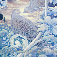 Миледи СЛ-3276 Снежная любовь, схема под бисер