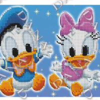 ДАНА-170 Утенок Дисней, схема под бисер