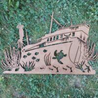 ПА-ДД-021 Панно Морское 50*30*0,3см