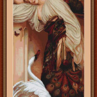 Luca-S В430 Одалиска, набор для вышивания нитками