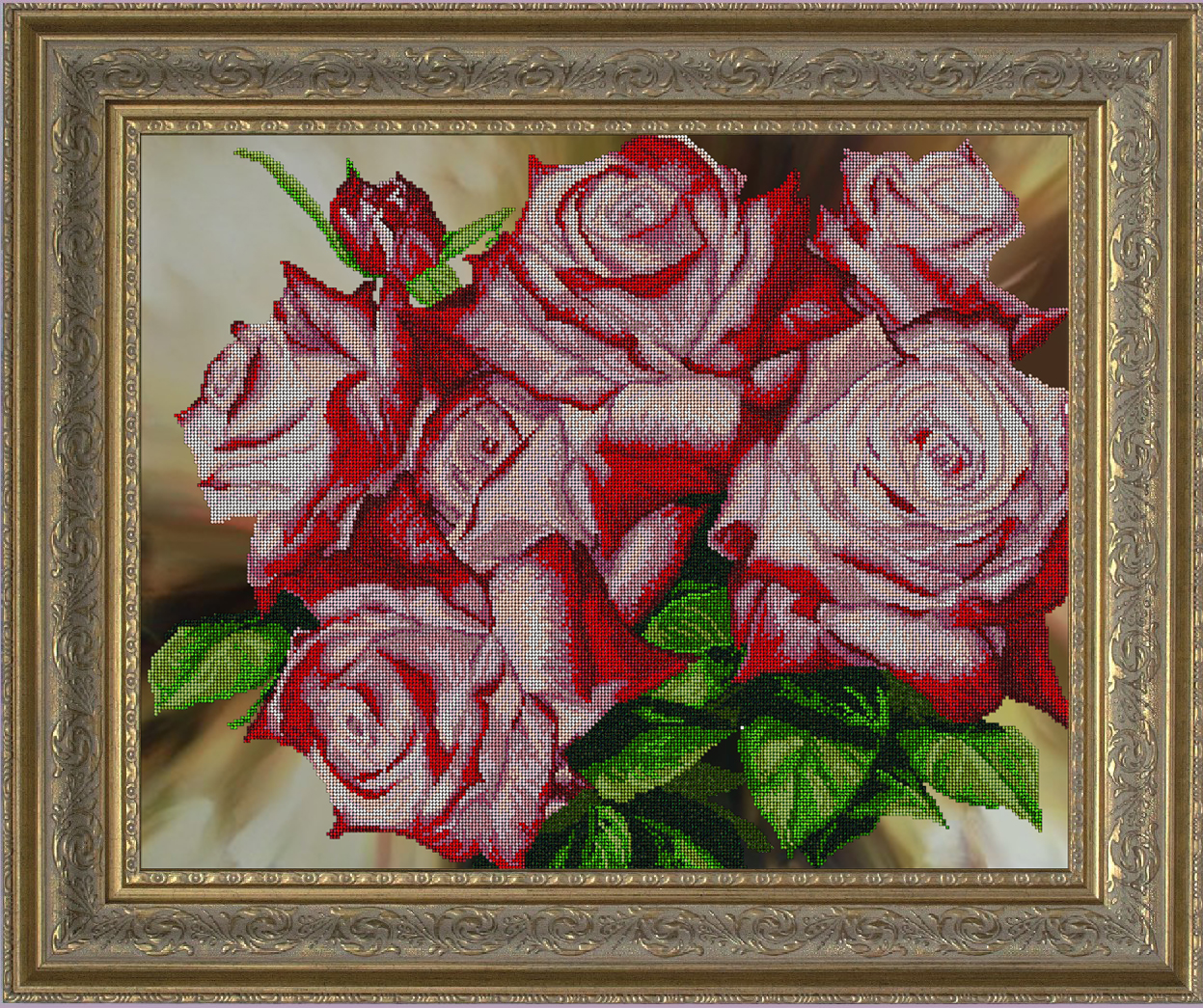 Краса и Творчисть 10113 Цветочное сияние, набор для вышивания бисером