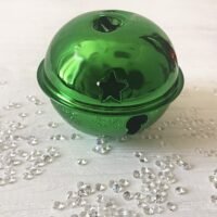 Бубенчик цветной 8см зеленый 231470