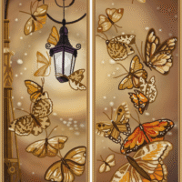 Новая Слобода В20016 Романтический вечер, схема под бисер