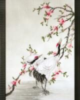 Чарiвна Мить РК-123 Журавли собирающие росу, набор с частичной вышивкой нитками