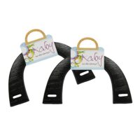 Ручки для сумок EXOTIC РЭ-2 черное/эбеновое дерево