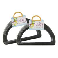 Ручки для сумок EXOTIC РЭ-5 черное/эбеновое дерево