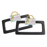 Ручки для сумок EXOTIC РЭ-9Ф черное/эбеновое дерево