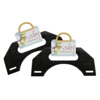 Ручки для сумок EXOTIC РЭ-11 черное/эбеновое дерево