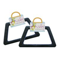 Ручки для сумок EXOTIC РЭ-13Ф черное/эбеновое дерево