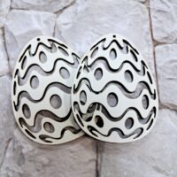 ПА-ПЯ-6(3) Яйце фігурний різ хвиля6*8см