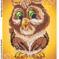 Фея Вышивки КД-89 Филин, схема под бисер