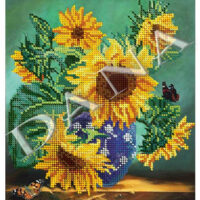 ДАНА-2107 Цветы солнца, схема под бисер