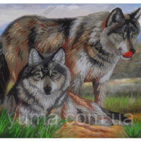 ЮМА 271 Хозяева леса, схема под бисер