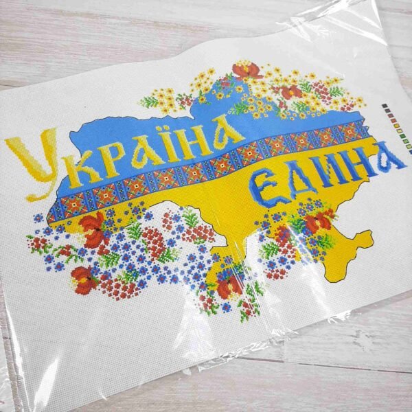 Схема для вишивки нитками А3-18-114 Украiна 43*40см