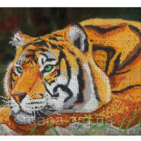 ДАНА-379 Спокойствие тигра, схема под бисер