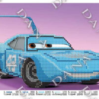 ДАНА-173 Кинг, схема под бисер