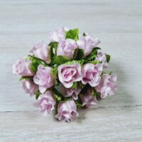 Букет троянд 20, 2,0см світло-рожевий 5шт