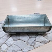 Квітник балконий №1590 оцинкована сталь 30*14*10см