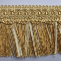 Бахрома №4300-1101 10 см. (2 см/8 см) темно-желтый