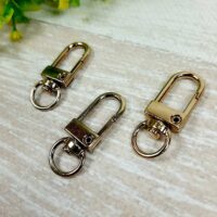 LD-077-3 Карабин под ленту 34мм золото