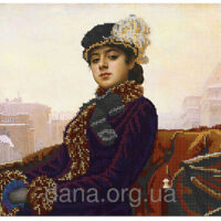 ДАНА-354 Неизвестная (Брюлов), схема под бисер