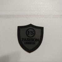Бирка-лейба FASHION 20-2 27*30мм черная
