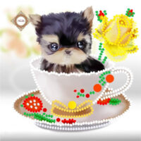 Миледи СЛМ-22 Глясе с сюрпризом, схема под бисер