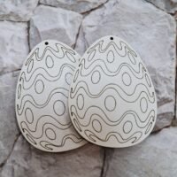 ПА-ПЯ-6(3) Яйце гравірування хвиля 6*8см