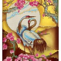 ДАНА-387 Журавлинные песни, схема под бисер