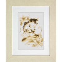 Luca-S В295 Влюбленная пара, набор для вышивания нитками