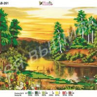 Фея Вышивки АВ-261 Пейзаж, схема под бисер