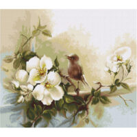 Luca-S ВA2315 Птичка, набор для вышивания нитками