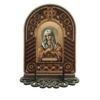 Новая Слобода ВКВ1006 Пресвятая Богородица Умиление, набор для вышивания бисером