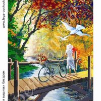 Фея Вышивки АВ-41 Мост, схема под бисер