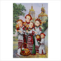 ВДВ Т-0399 Пасхальное утро, схема под бисер