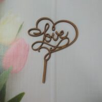 ПА-Т-407 Топпер Love 16,5*21см