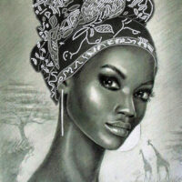 Миледи СЛ-3220 Жемчужина Африки, схема под бисер