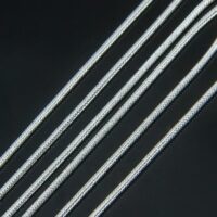 Цепь Витая из латуни Звено 2*1мм Серебро 1м