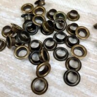 LD-381-7 Люверс (Блочка) 5,5мм старая латунь