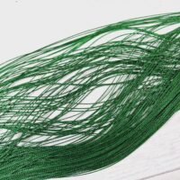 Шнур круглий парчевый 0,5мм.019 зеленый