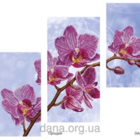 ДАНА-41 Орхидея. Триптих, схема под бисер