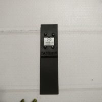 Бирка-лейба FASHION 07-3 16*66мм черная
