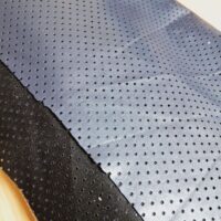 Кожзам костюмний меблевий з перфорацією 1,4м синій