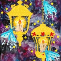 Миледи СЛ-3328 Огоньки любви, схема под бисер